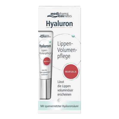 Hyaluron Lippen-volumenpflege Balsam marsala 7 ml von Dr. Theiss Naturwaren GmbH PZN 12380692