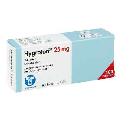 Hygroton 25mg 100 stk von Trommsdorff GmbH & Co. KG PZN 03524927