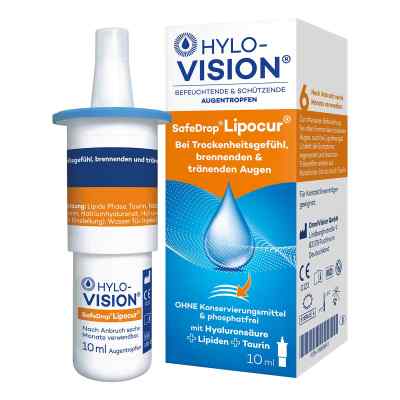 Hylo-Vision Safedrop Lipocur Augentropfen 10 ml von OmniVision GmbH PZN 16009612