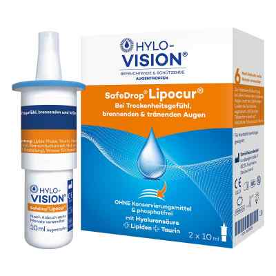 Hylo-Vision Safedrop Lipocur Augentropfen 2X10 ml von OmniVision GmbH PZN 16009629