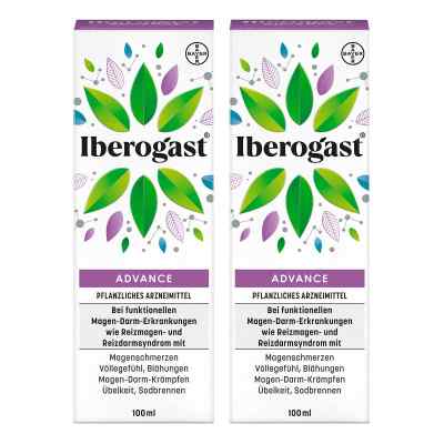Iberogast Advance bei funktionellen Magen-Darm-Beschwerden 2x100 ml von Bayer Vital GmbH PZN 08102352