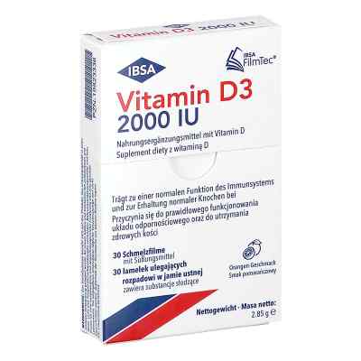 IBSA Vitamin D3 2000 I.e. Schmelzfilm 30 stk von IBSA Pharma GmbH PZN 19823336