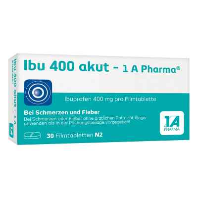 Ibu 400 akut-1A Pharma 30 stk von 1 A Pharma GmbH PZN 07754334