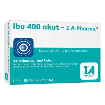 Ibu 400 akut-1A Pharma 50 stk von 1 A Pharma GmbH PZN 03045316
