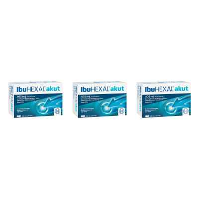 IbuHEXAL® akut 400 mg Filmtabletten 3x20 stk von Hexal AG PZN 08100077
