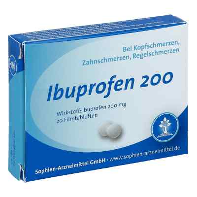 Ibuprofen 200 20 stk von Sophien Arzneimittel GmbH PZN 01717355