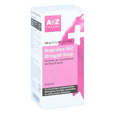 Ibuprofen AbZ 20 mg/ml Sirup 100 ml von AbZ Pharma GmbH PZN 12547175