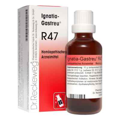 Ignatia Gastreu R 47 Tropfen zum Einnehmen 50 ml von Dr.RECKEWEG & Co. GmbH PZN 04163294