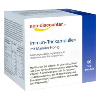 Immun Direkt mit Manuka Honig Trinkampullen für das Immunsystem 30X25 ml von Apologistics GmbH PZN 16908440