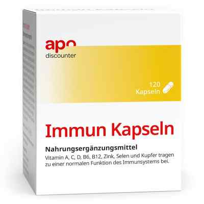 Immun Kapseln von apodiscounter 120 stk von apo.com Group GmbH PZN 18657611