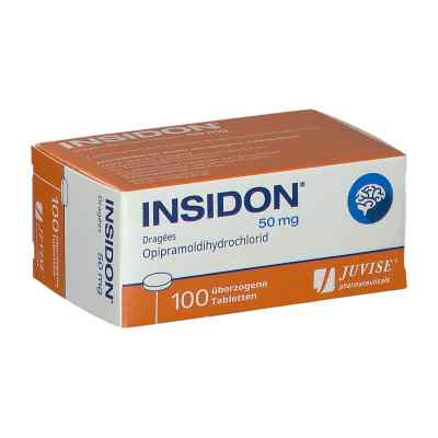 Insidon 50mg Dragees 100 stk von LABORATOIRES JUVISE PHARMACEUTICALS PZN 02410498