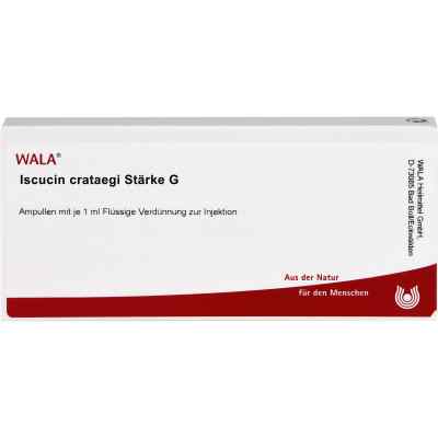 Iscucin Crataegi Stärke G Ampullen 10X1 ml von WALA Heilmittel GmbH PZN 03083334