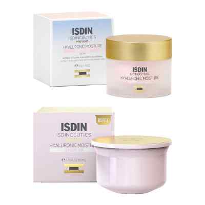 ISDIN Isdinceutics Hyaluronic Moisture empfindliche Haut + Eco R 2x50 g von ISDIN GmbH PZN 08106211