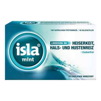 isla mint Halspastillen bei Halskratzen und Reizhusten  60 stk von Engelhard Arzneimittel GmbH & Co.KG PZN 03126859