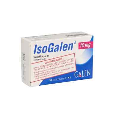 Isogalen 10 mg Weichkapseln 30 stk von GALENpharma GmbH PZN 03506094