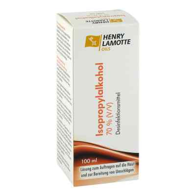Isopropylalkohol 70% V/v Henry Lamotte 100 ml von HENRY LAMOTTE OILS GMB PZN 10042761