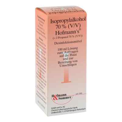 Isopropylalkohol 70% V/v Hofmann's 100 ml von Hofmann & Sommer GmbH & Co. KG PZN 00690536