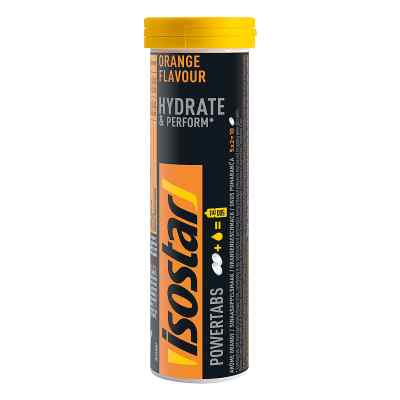 Isostar Powertabs Fast Hydration Orange Brausetabletten 120 g von Layenberger Nutrition Group GmbH PZN 19639779