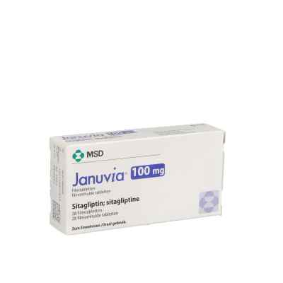 Januvia 100mg 28 stk von MSD Sharp & Dohme GmbH PZN 00814748