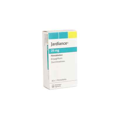 Jardiance 25 mg Filmtabletten 30 stk von Boehringer Ingelheim Pharma GmbH & Co.KG PZN 10262095