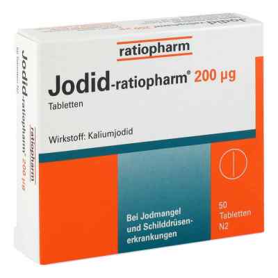 Jodid-ratiopharm 200μg 50 stk von ratiopharm GmbH PZN 04620001