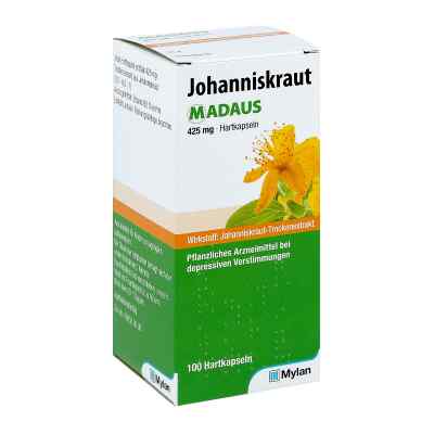 Johanniskraut Madaus 425 mg Hartkapseln 100 stk von Viatris Healthcare GmbH PZN 15580233