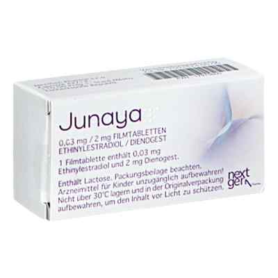 Junaya 0,03 Mg/2 Mg Filmtabletten 6X21 stk von NextGen Pharma s.r.o. PZN 17975800