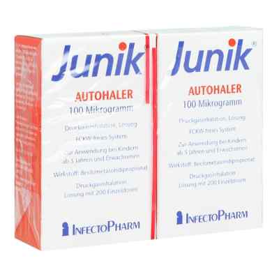 Junik 100 Mikrogramm Autohaler 2 stk von INFECTOPHARM Arzn.u.Consilium GmbH PZN 00323921
