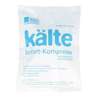 Kälte Sofort Kompresse 15x21cm 1 stk von WEPA Apothekenbedarf GmbH & Co K PZN 04665340