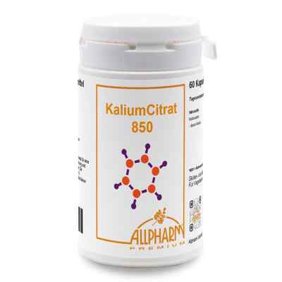 Kaliumcitrat 850 Allpharm Kapseln 60 stk von ALLPHARM Vertriebs GmbH PZN 19658587