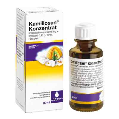Kamillosan Konzentrat: Erkältungsmittel Mundspülung, Inhalation 30 ml von Cooper Consumer Health Deutschland GmbH PZN 00565073