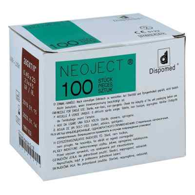 Kanülen Einmal Neoject Größe 1 8 0,45x23mm 100 stk von Brinkmann Medical ein Unternehmen der Dr. Junghans PZN 03640438