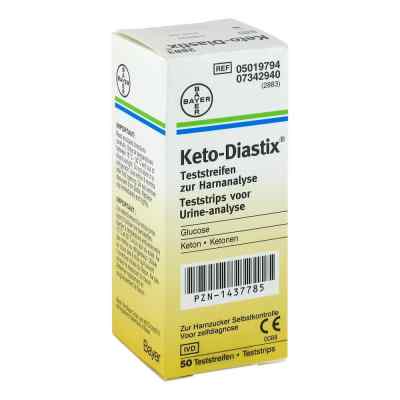 Keto Diastix Teststreifen 50 stk von Ascensia Diabetes Care Deutschland GmbH PZN 01437785