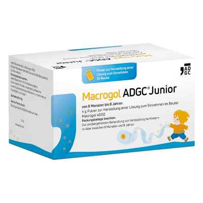 Kinder Macrogol ADGC® Junior bei Verstopfungen 30 stk von Zentiva Pharma GmbH PZN 19379947