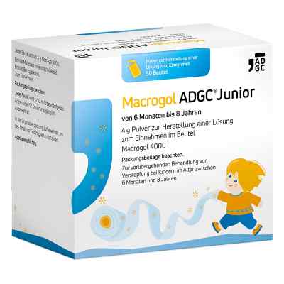 Kinder Macrogol ADGC® Junior bei Verstopfungen 50 stk von Zentiva Pharma GmbH PZN 19379930