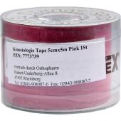 Kinesiologie Tape 5 cmx5 m pink 1 stk von Römer-Pharma GmbH PZN 07773739