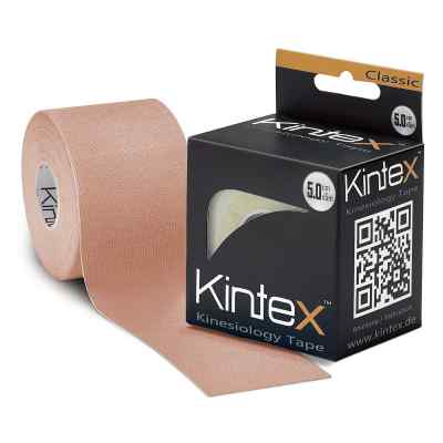 Kintex Kinesiologie Tape classic 5 cm x 5 m beige 1 stk von Uebe Medical GmbH PZN 16779385
