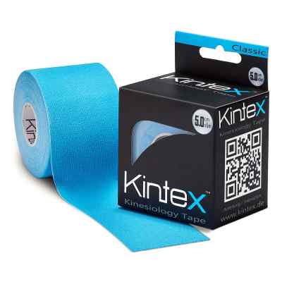 Kintex Kinesiologie Tape classic 5 cm x 5 m blau 1 stk von Uebe Medical GmbH PZN 16779391