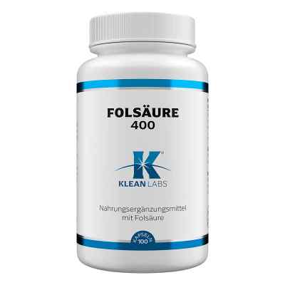 Klean Labs Folsäure 400 mcg Kapseln 100 stk von Supplementa GmbH PZN 09745078