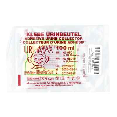 Klebe-urinbeutel für Kinder steril 1 stk von 1001 Artikel Medical GmbH PZN 09920742