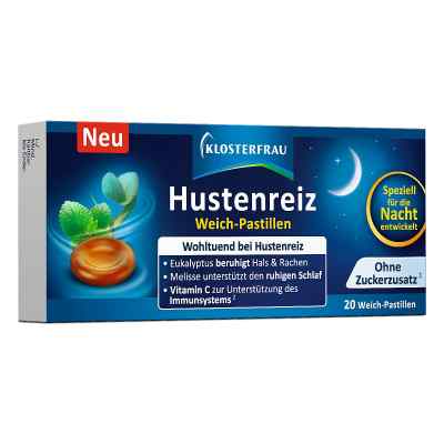 Klosterfrau Hustenreiz Weich-Pastillen 20 stk von MCM KLOSTERFRAU Vertr. GmbH PZN 18046988