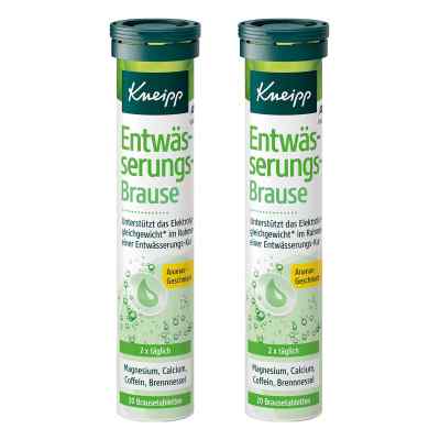 Kneipp Entwässerung Brausetabletten 2x20 stk von Kneipp GmbH PZN 08102946