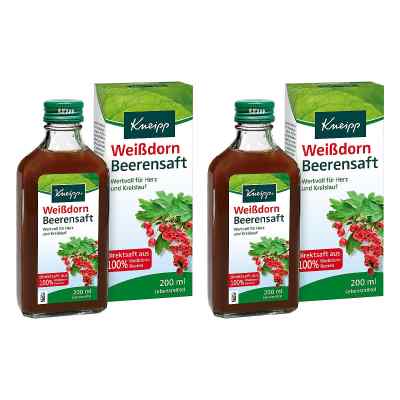 Kneipp Weißdorn Beerensaft 2x200 ml von Kneipp GmbH PZN 08102934
