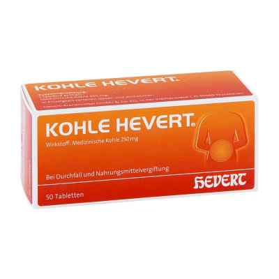 Kohle-Hevert 50 stk von Hevert Arzneimittel GmbH & Co. K PZN 03477381