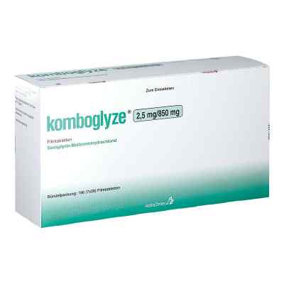 Komboglyze 2,5 mg/850 mg Filmtabletten 196 stk von AstraZeneca GmbH PZN 09278978