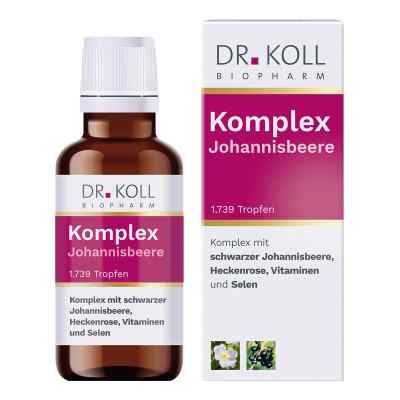 Komplex Johannisbeere Doktor koll Gemmo Heckenrose Tro 50 ml von Dr. Koll Biopharm GmbH PZN 18137751