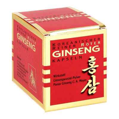 Koreanischer Reiner Roter Ginseng Kapseln 300mg 100 stk von KGV Korea Ginseng Vertriebs GmbH PZN 09427817