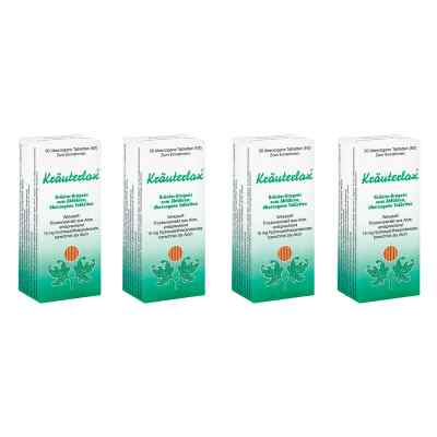 Kräuterlax Kräuter-Dragees zum Abführen 4x30 stk von Dr. Theiss Naturwaren GmbH PZN 08104804