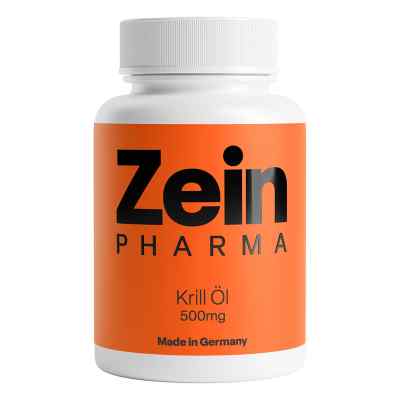 Krill Öl 500mg von ZEINpharma 60 stk von ZeinPharma Germany GmbH PZN 10541808