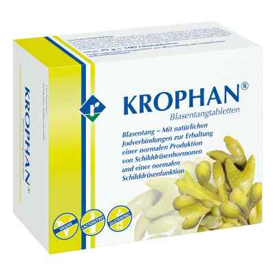 KROPHAN – natürliche Jodkomplexe aus natürlichem Blasentang 100 stk von REPHA GmbH Biologische Arzneimittel PZN 04072953
